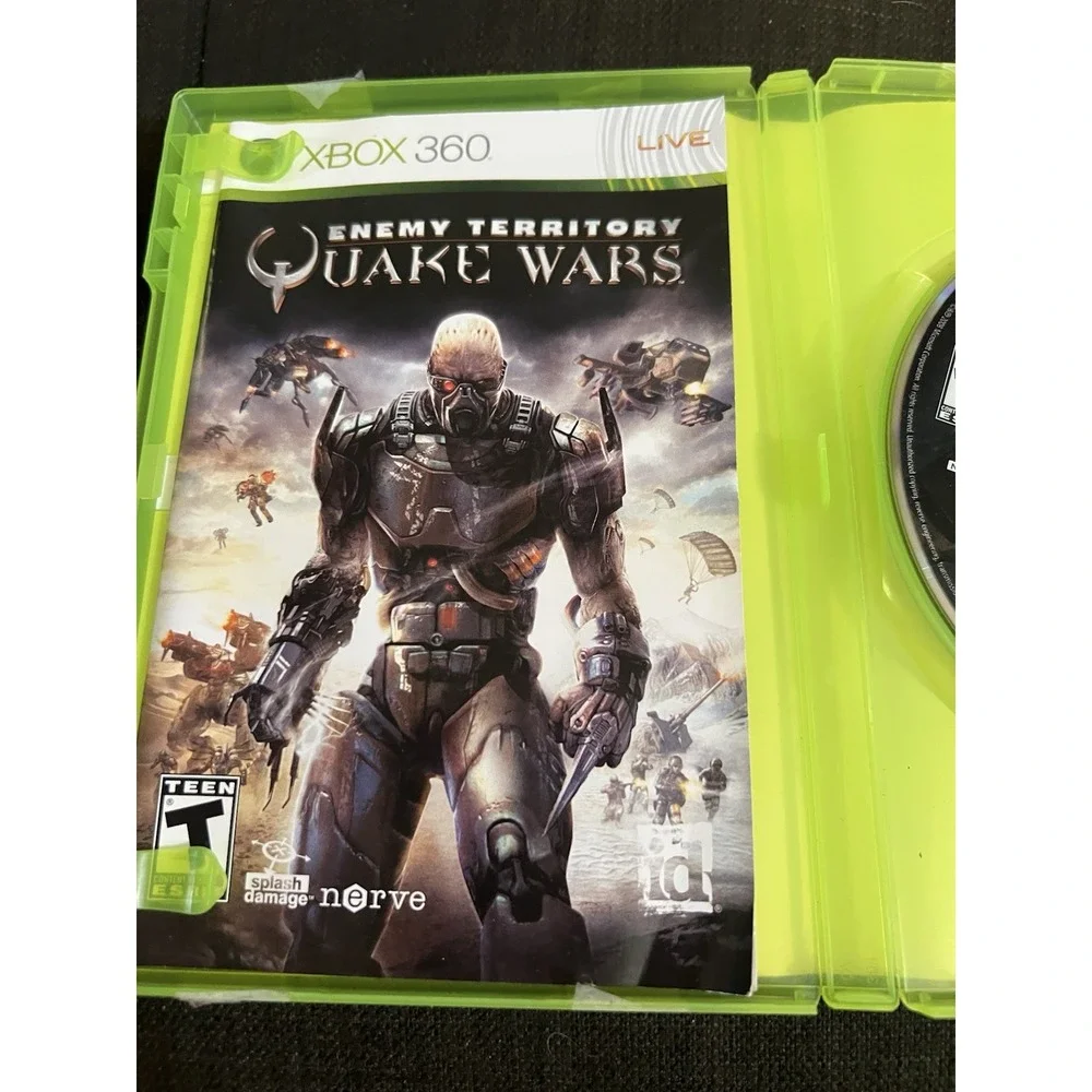 Enemy Territory: Quake Wars (Microsoft Xbox 360) CIB Complete In‎ EX Condition